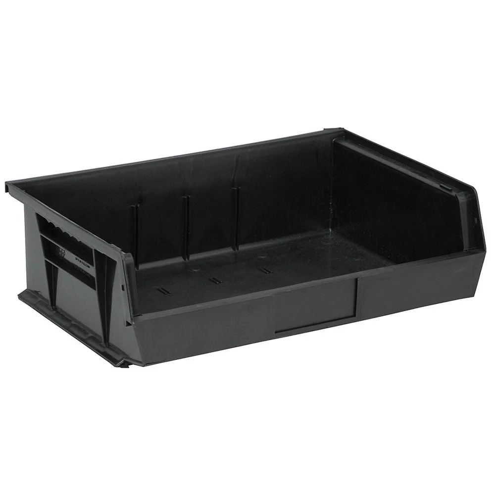 10-7/8"d x 16-1/2"w x 5"h Ultra Stacking and Hanging Bins - 6 Pack - Image 2