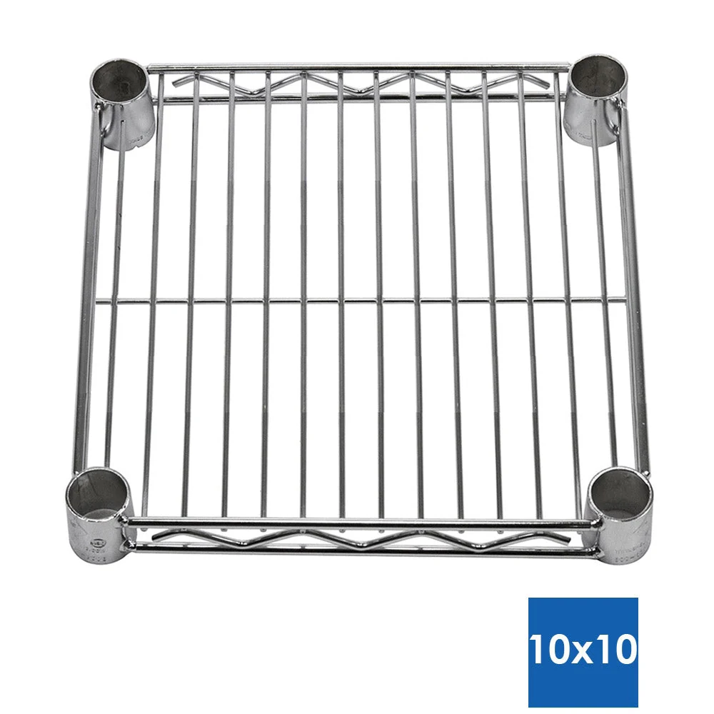 10"d Chrome Wire Shelves - Image 9