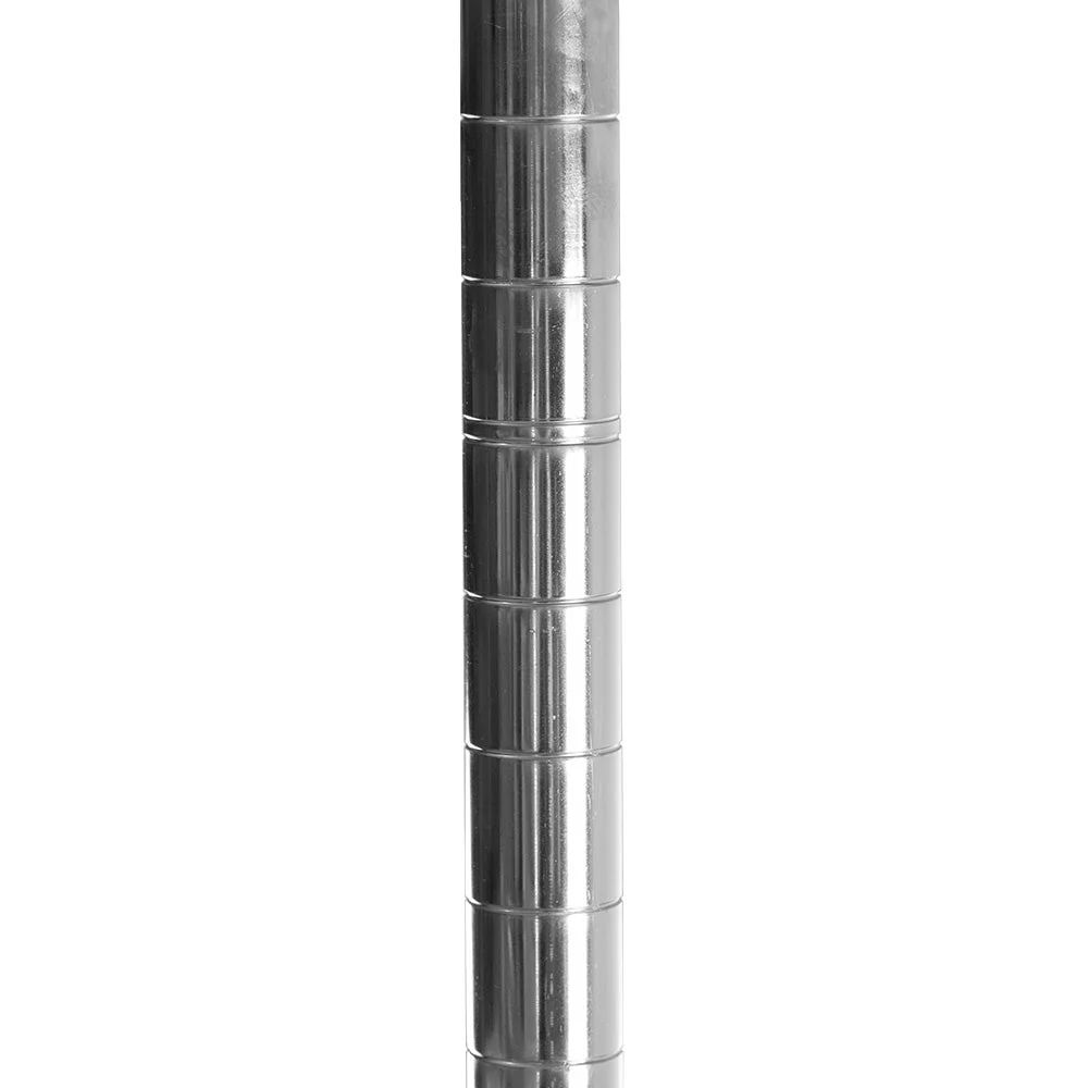 10"d x 48"w Chrome Wire Shelving w/ 4 Shelves - Image 4