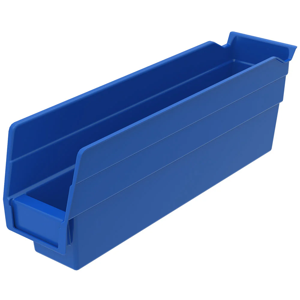11-5/8"d x 2-3/4"w x 4"h Nesting Shelf Bins - 24 Pack - Image 6