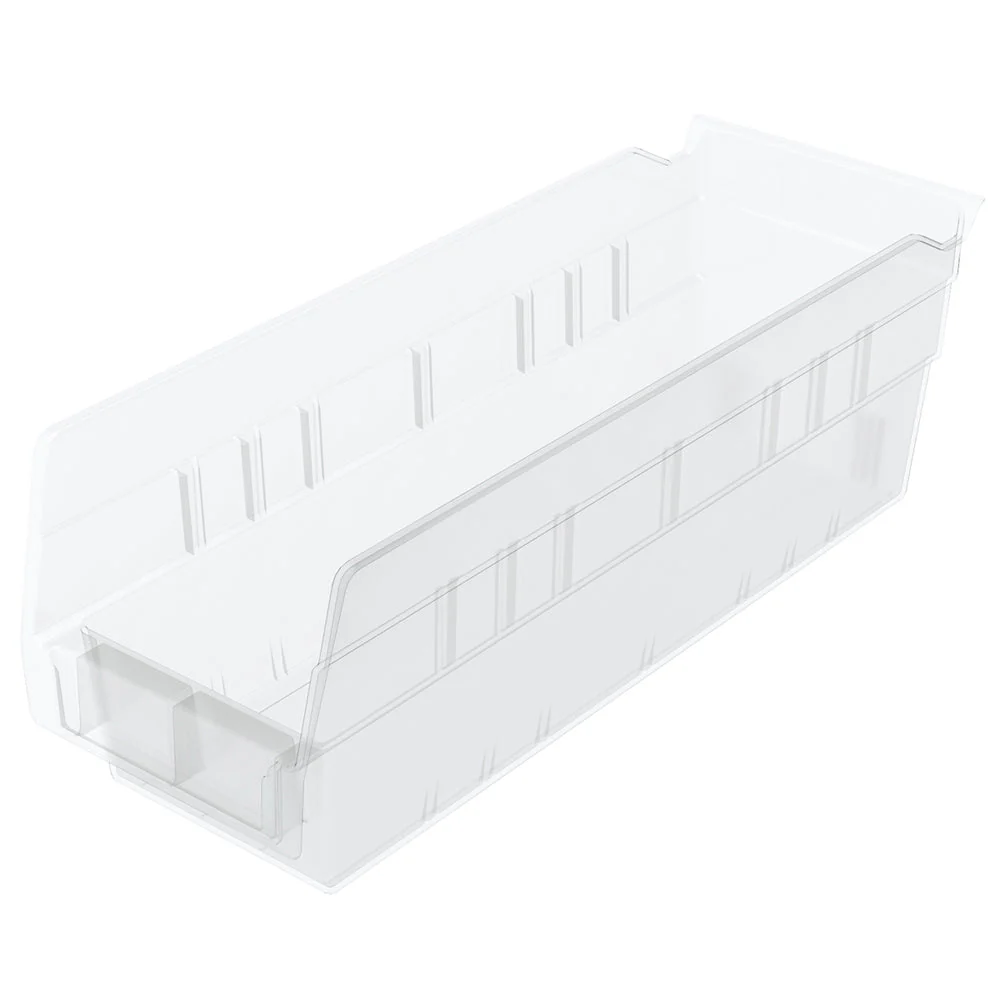 11-5/8"d x 4-1/8"w x 4"h Nesting Shelf Bins - 24 Pack - Image 10