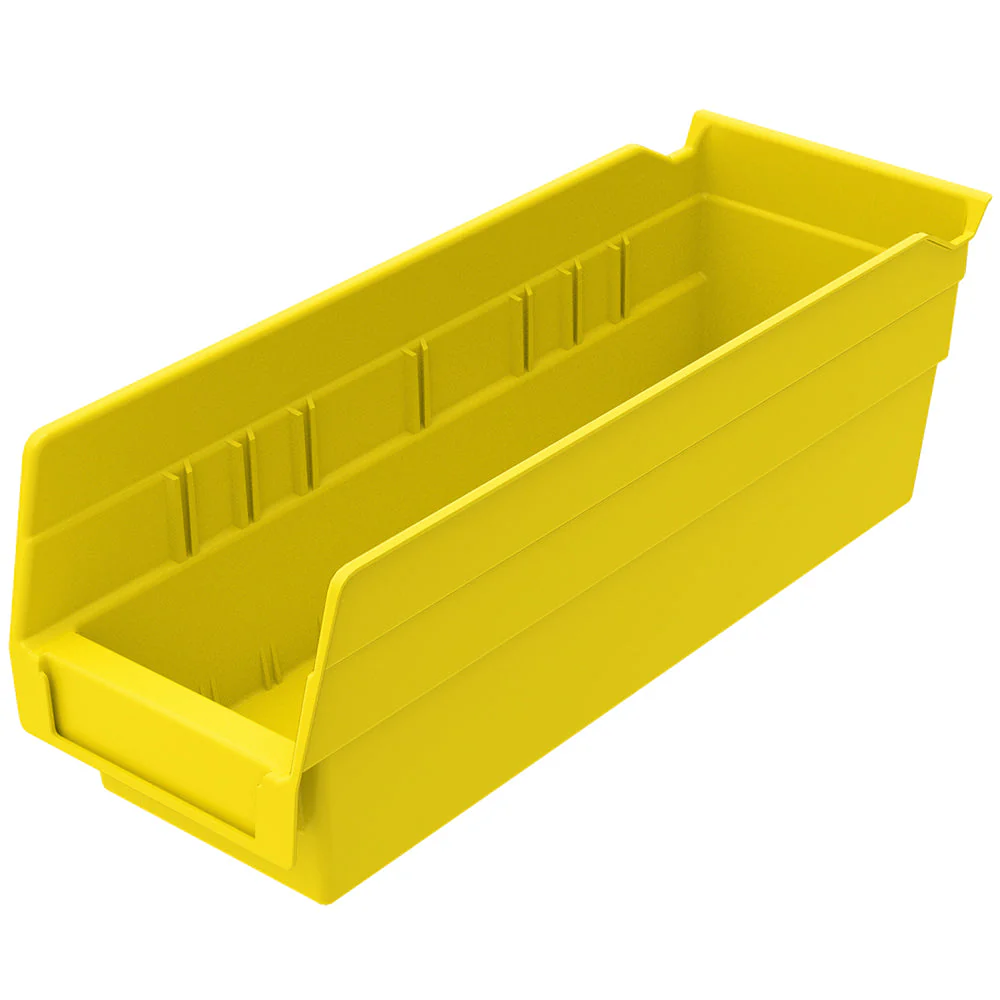11-5/8"d x 4-1/8"w x 4"h Nesting Shelf Bins - 24 Pack - Image 9
