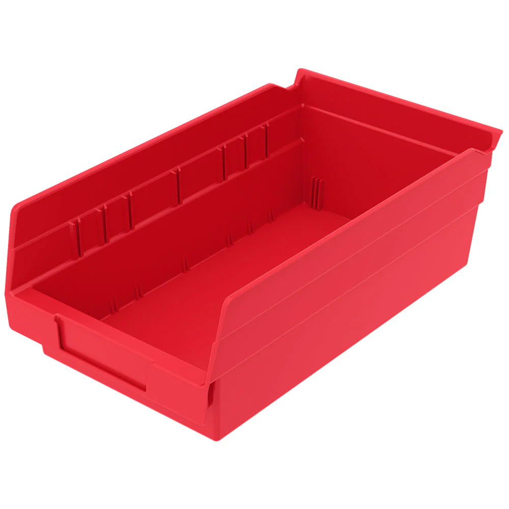 11-5/8"d x 6-5/8"w x 4"h Nesting Shelf Bins - 12 Pack - Image 3