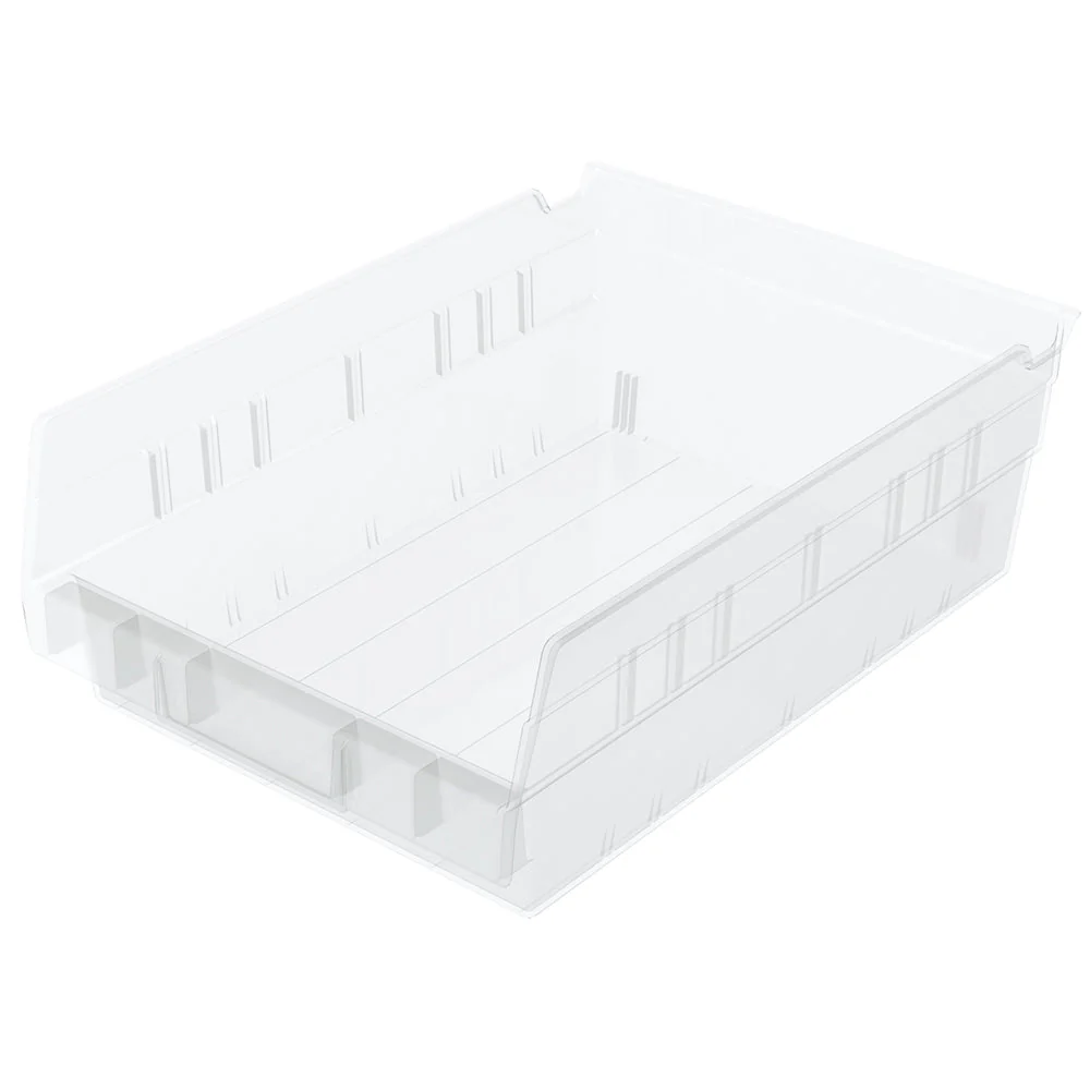 11-5/8"d x 8-3/8"w x 4"h Nesting Shelf Bins - 12 Pack - Image 10