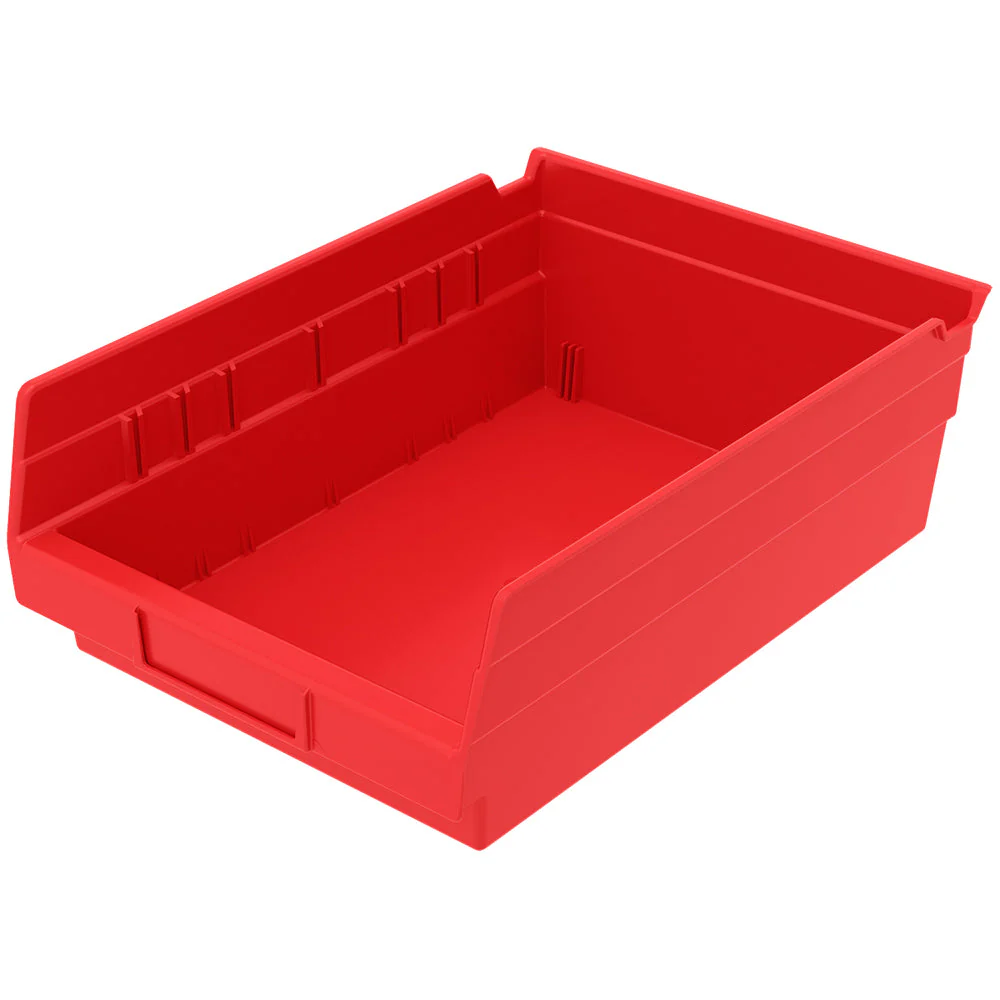 11-5/8"d x 8-3/8"w x 4"h Nesting Shelf Bins - 12 Pack - Image 7