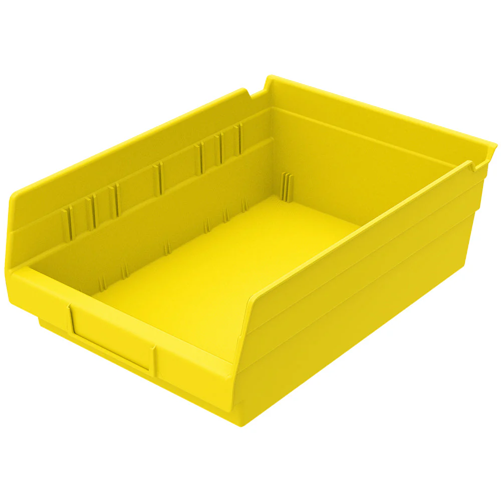 11-5/8"d x 8-3/8"w x 4"h Nesting Shelf Bins - 12 Pack - Image 9