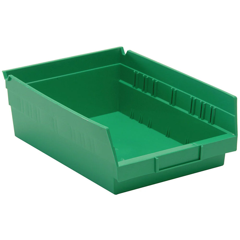 11-5/8"d x 8-3/8"w x 4"h Nesting Shelf Bins - 20 Pack - Image 2