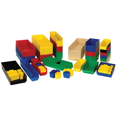 11-5/8"d x 8-3/8"w x 4"h Nesting Shelf Bins - 20 Pack - Image 6