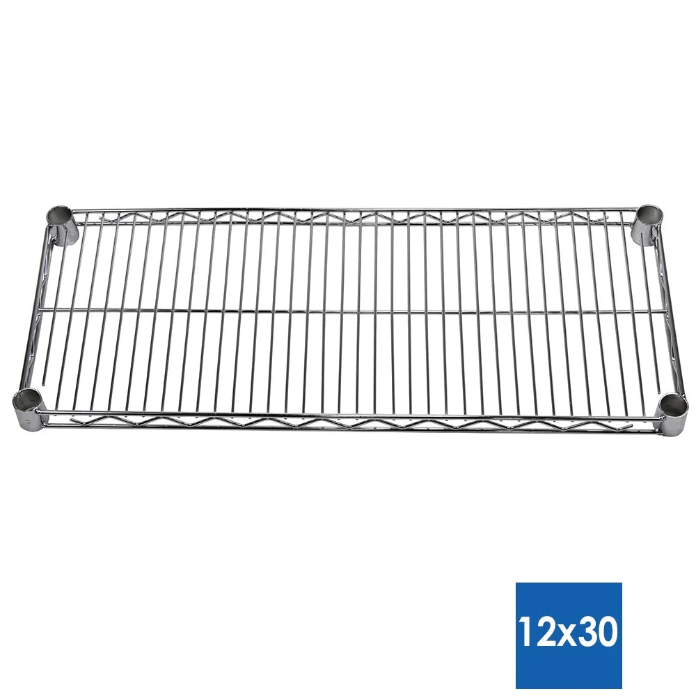 12"d Chrome Wire Shelves - Image 14