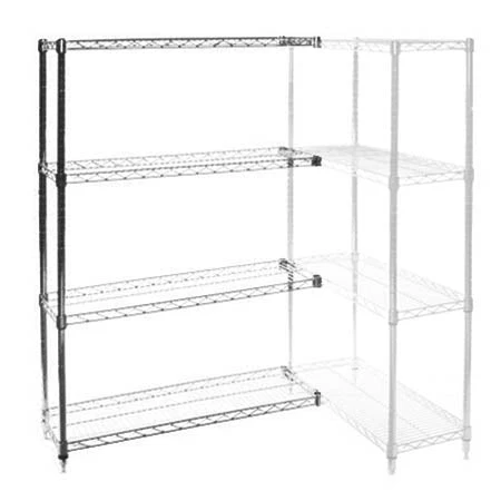 12"d x 12"w Wire Shelving Add-Ons w/ 4 Shelves - Image 8