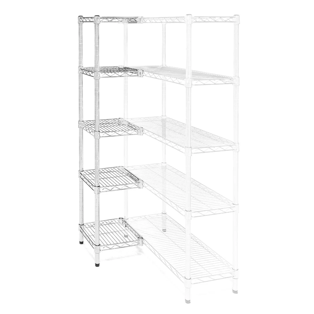 12"d x 12"w Wire Shelving Add-Ons w/ 5 Shelves - Image 5