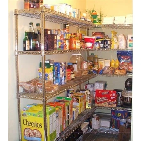 12"d x 24"w Wire Shelving Add-Ons w/ 4 Shelves - Image 4