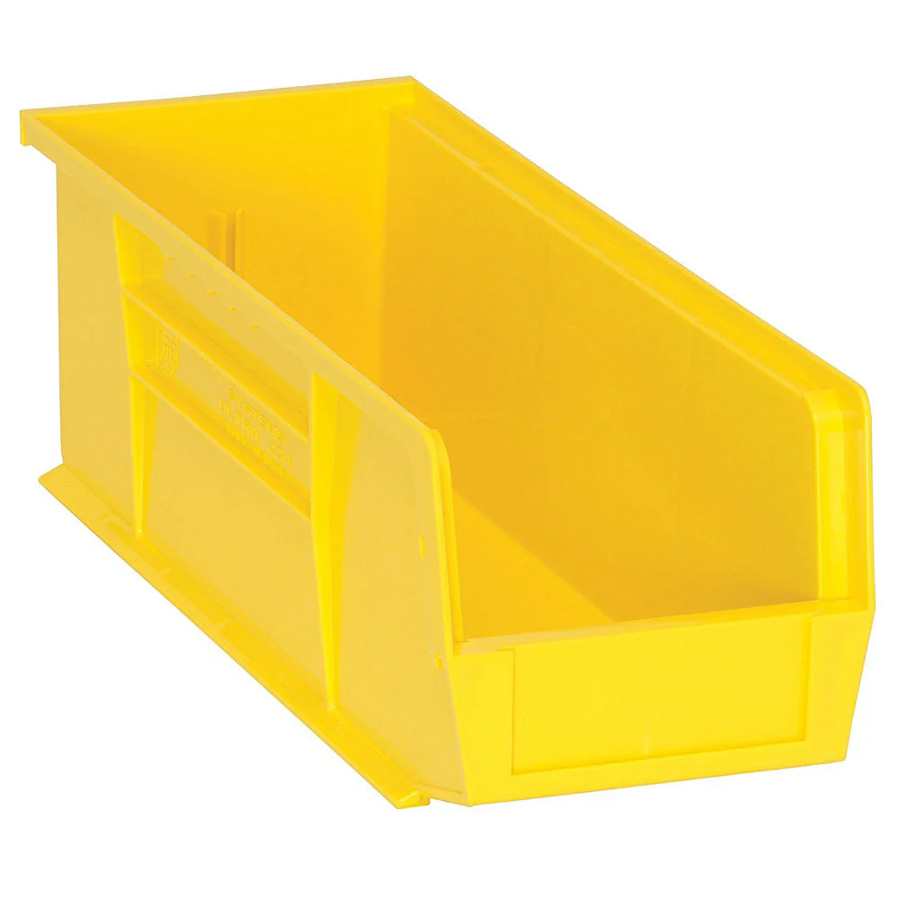 14-3/4"d x 5-1/2"w x 5"h Ultra Stacking and Hanging Bins - 12 Pack - Image 11