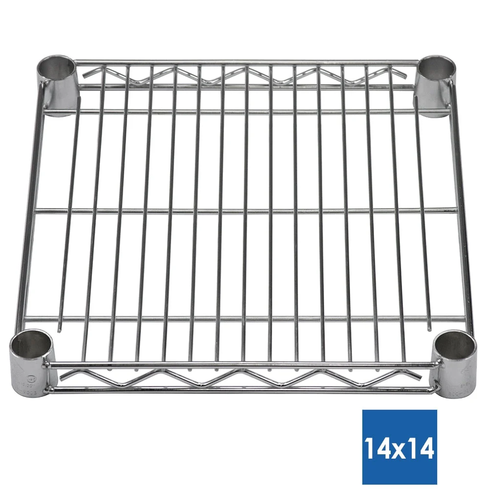 14"d Chrome Wire Shelves - Image 11