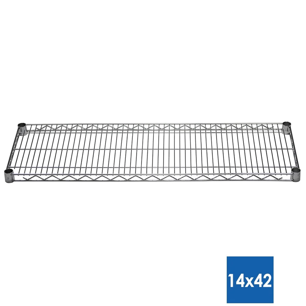 14"d Chrome Wire Shelves - Image 16