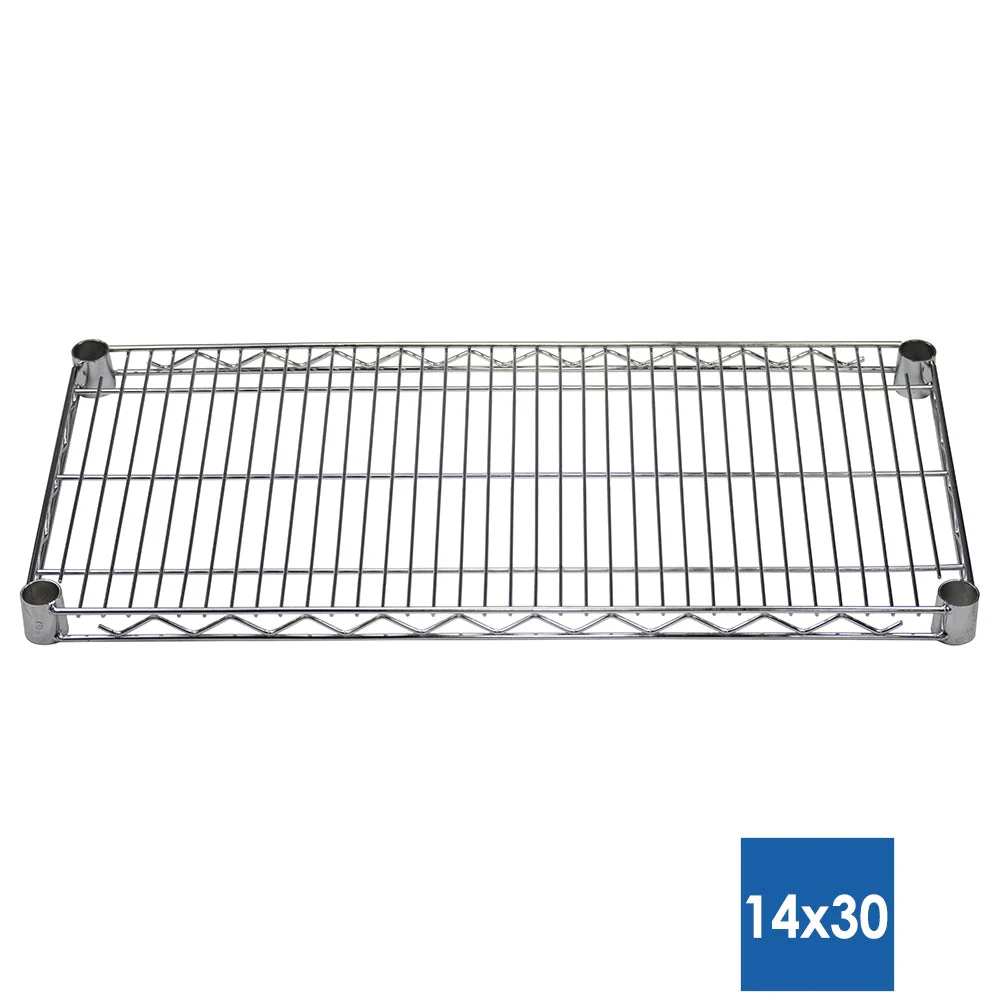 14"d Chrome Wire Shelves - Image 5