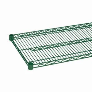 14"d Green Epoxy Wire Shelves - Image 10