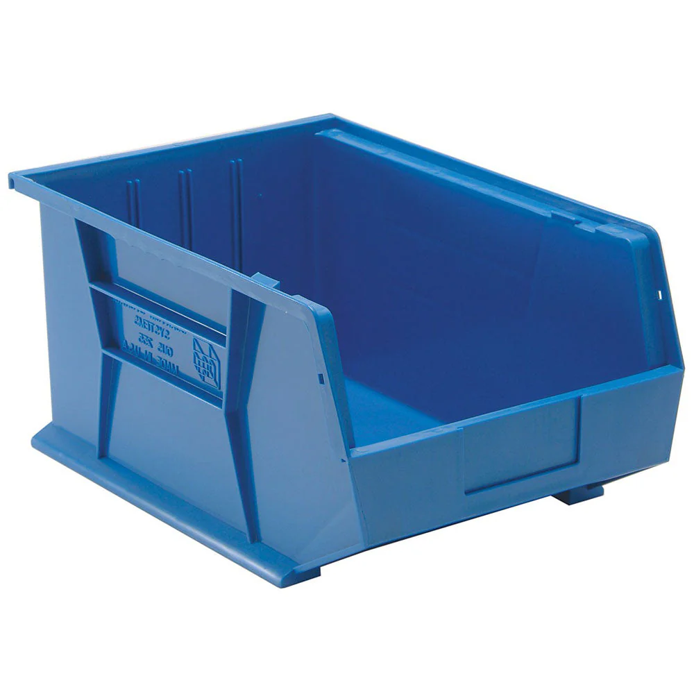 16"d x 11"w x 8"h Ultra Stacking and Hanging Bins - 4 Pack - Image 3