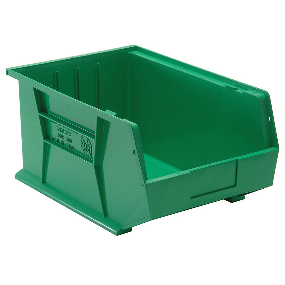 16"d x 11"w x 8"h Ultra Stacking and Hanging Bins - 4 Pack - Image 4
