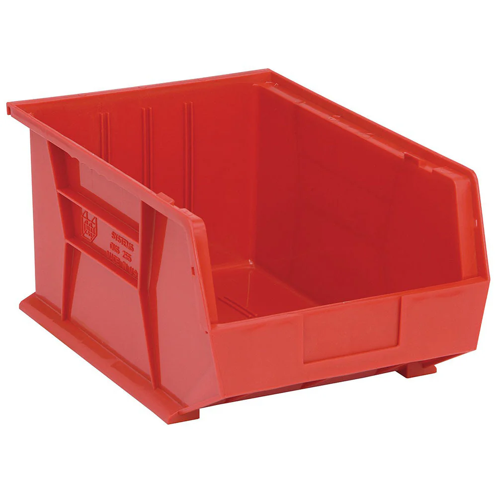 16"d x 11"w x 8"h Ultra Stacking and Hanging Bins - 4 Pack - Image 6