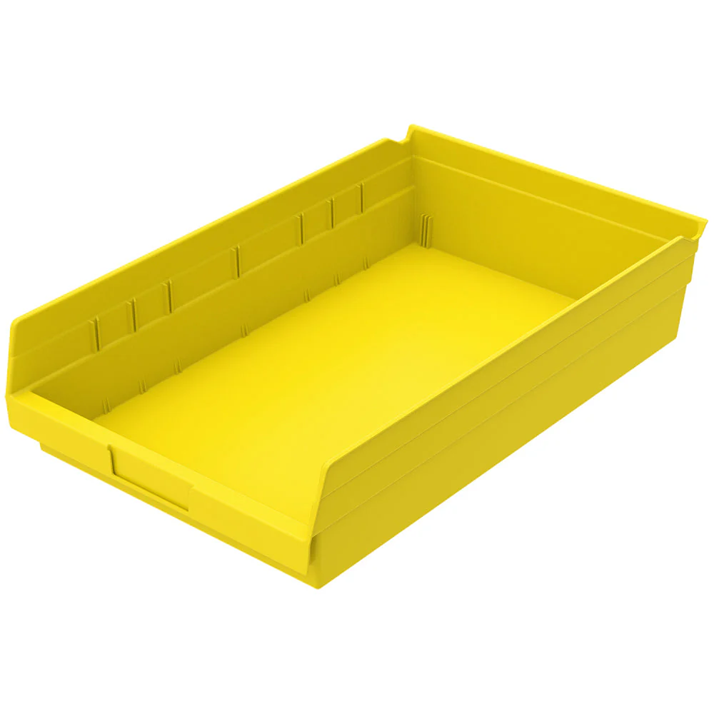 17-7/8"d x 11-1/8"w x 4"h Nesting Shelf Bins - 12 Pack - Image 4