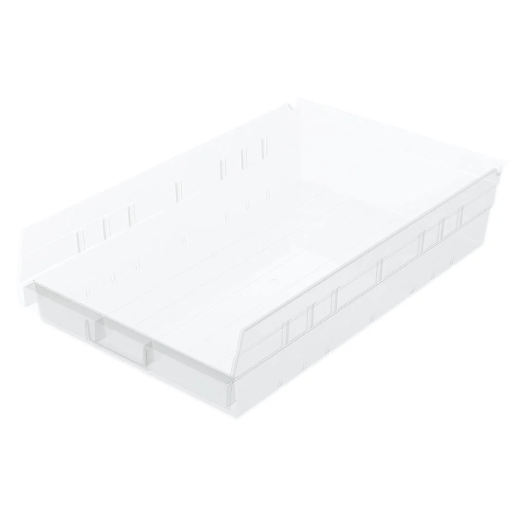 17-7/8"d x 11-1/8"w x 4"h Nesting Shelf Bins - 12 Pack - Image 5
