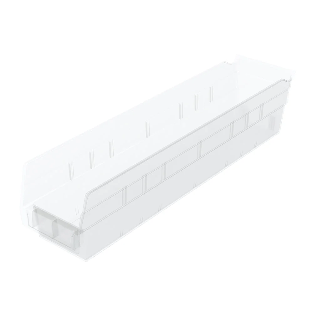 17-7/8"d x 4-1/8"w x 4"h Nesting Shelf Bins - 12 Pack - Image 10