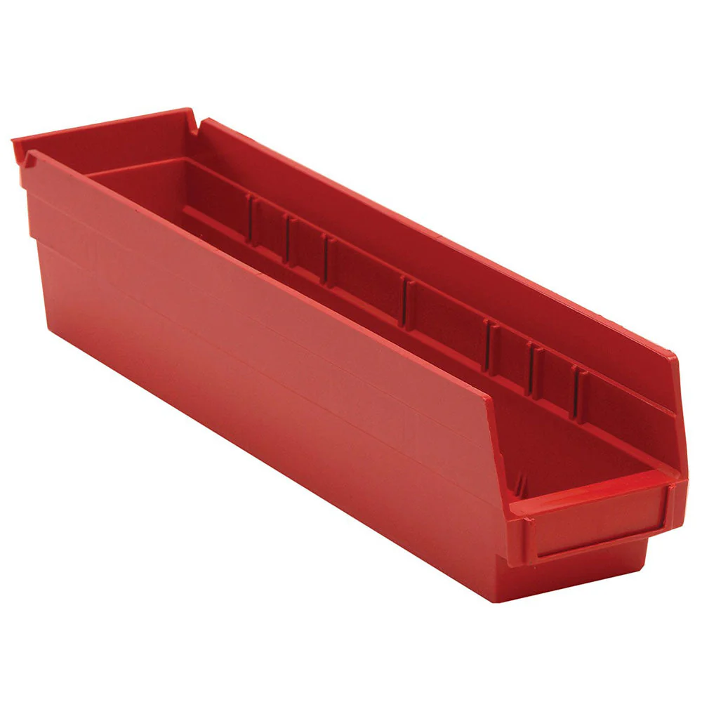 17-7/8"d x 4-1/8"w x 4"h Nesting Shelf Bins - 20 Pack - Image 4