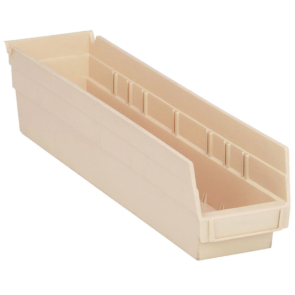 17-7/8"d x 4-1/8"w x 4"h Nesting Shelf Bins - 20 Pack - Image 9