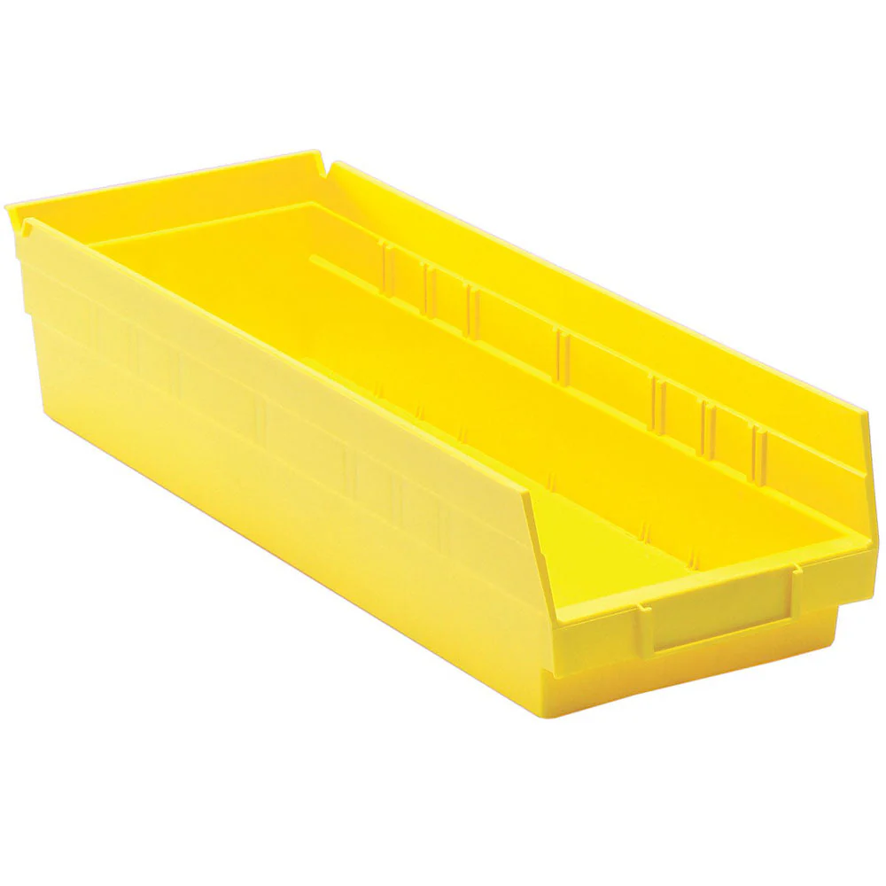 17-7/8"d x 6-5/8"w x 4"h Nesting Shelf Bins - 20 Pack - Image 11