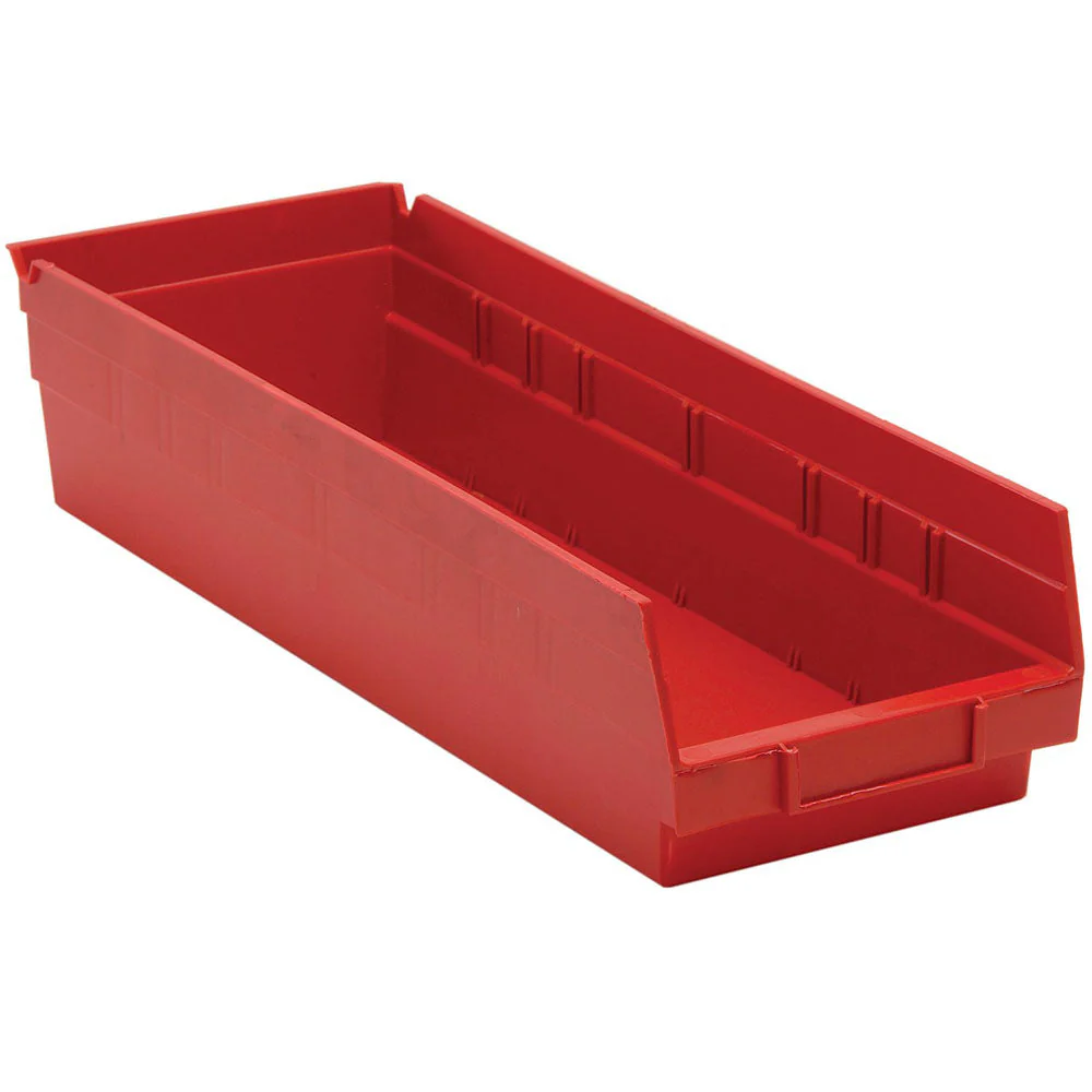 17-7/8"d x 6-5/8"w x 4"h Nesting Shelf Bins - 20 Pack - Image 4