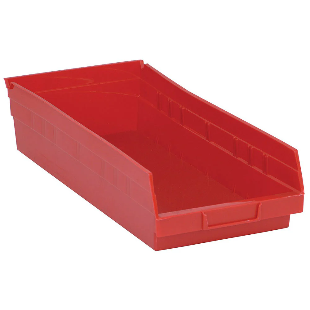 17-7/8"d x 8-3/8"w x 4"h Nesting Shelf Bins - 10 Pack - Image 4