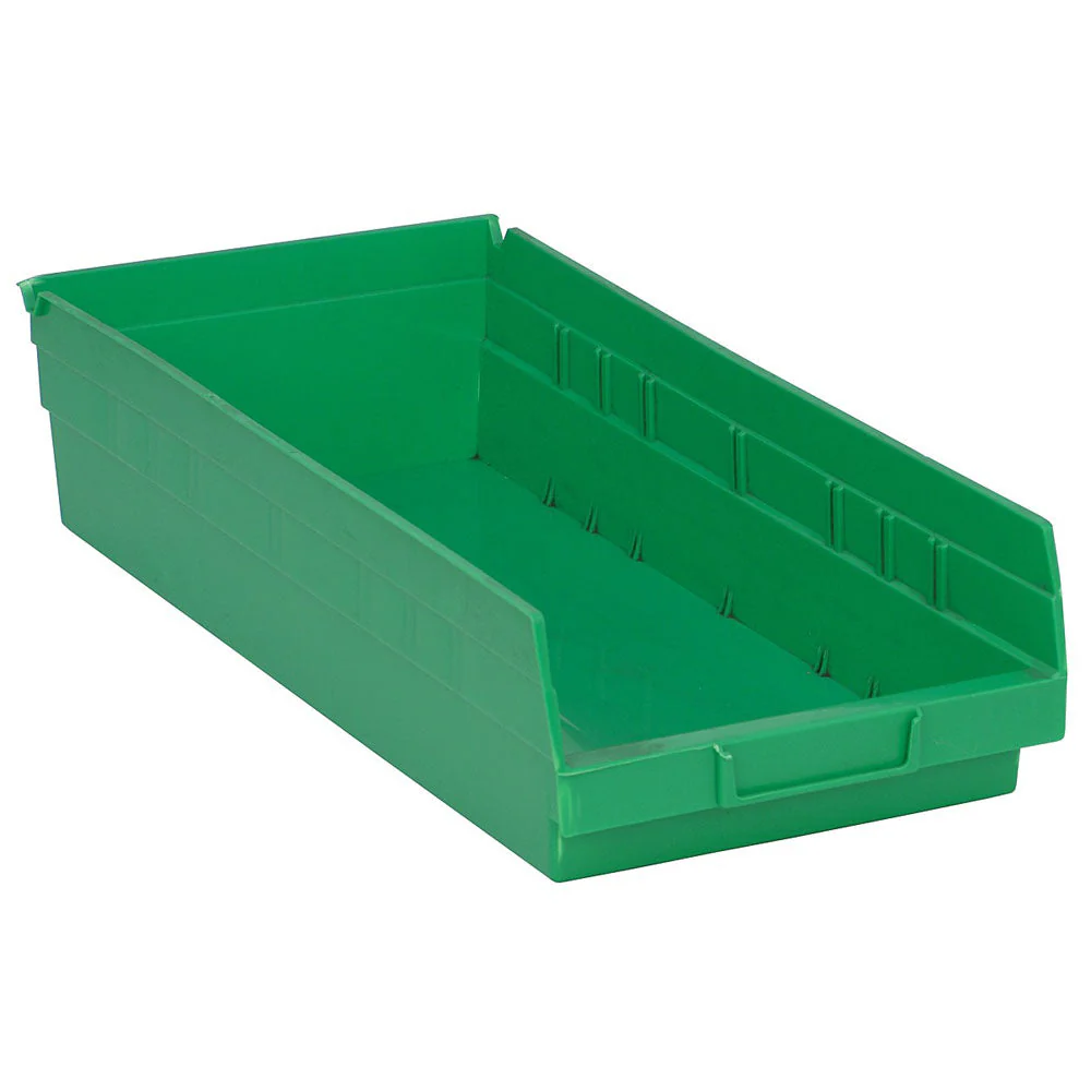 17-7/8"d x 8-3/8"w x 4"h Nesting Shelf Bins - 10 Pack - Image 9