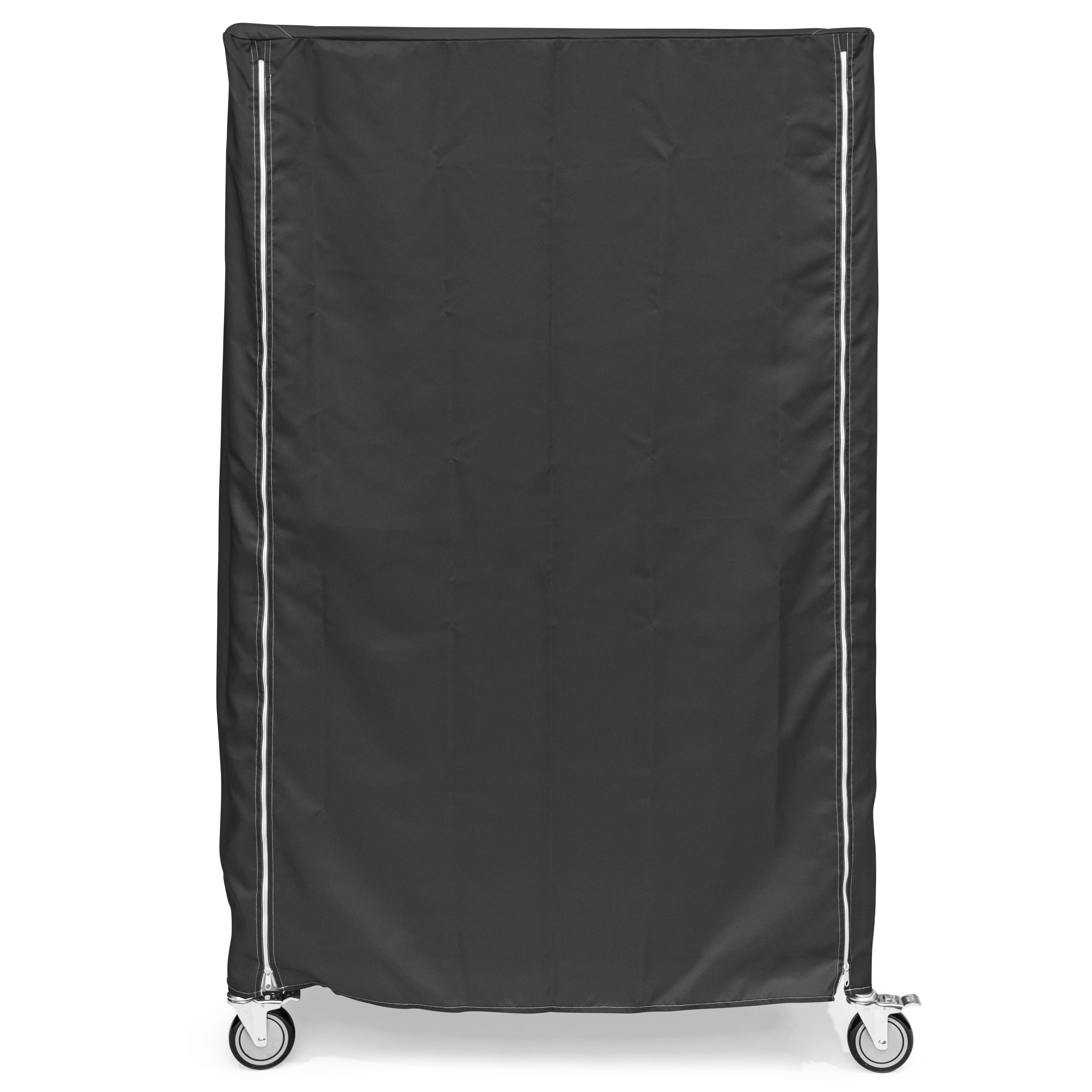 18"d 200 Denier Nylon Cart Covers - Black - Image 4