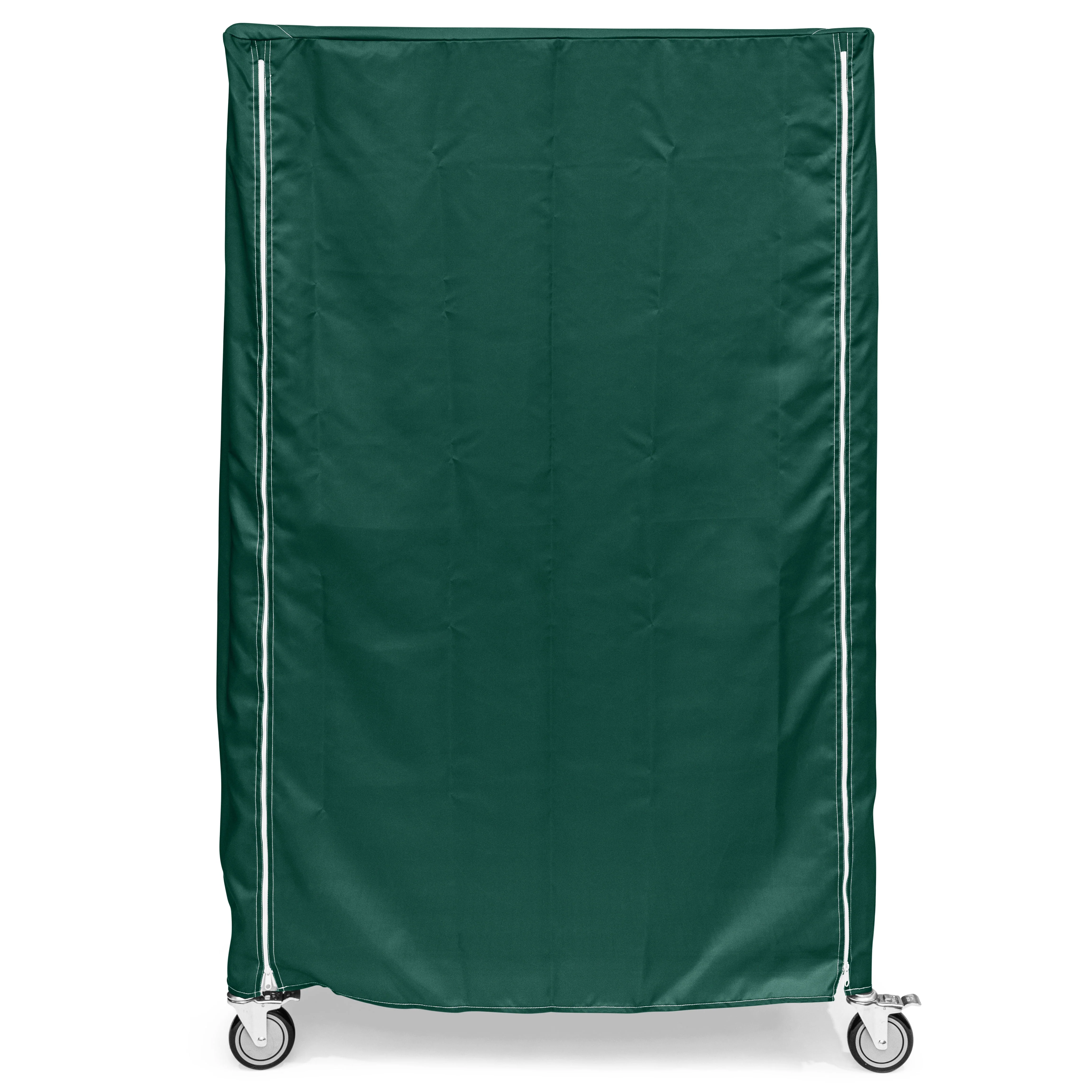 18"d 400 Denier Nylon Cart Covers - Forest Green - Image 5