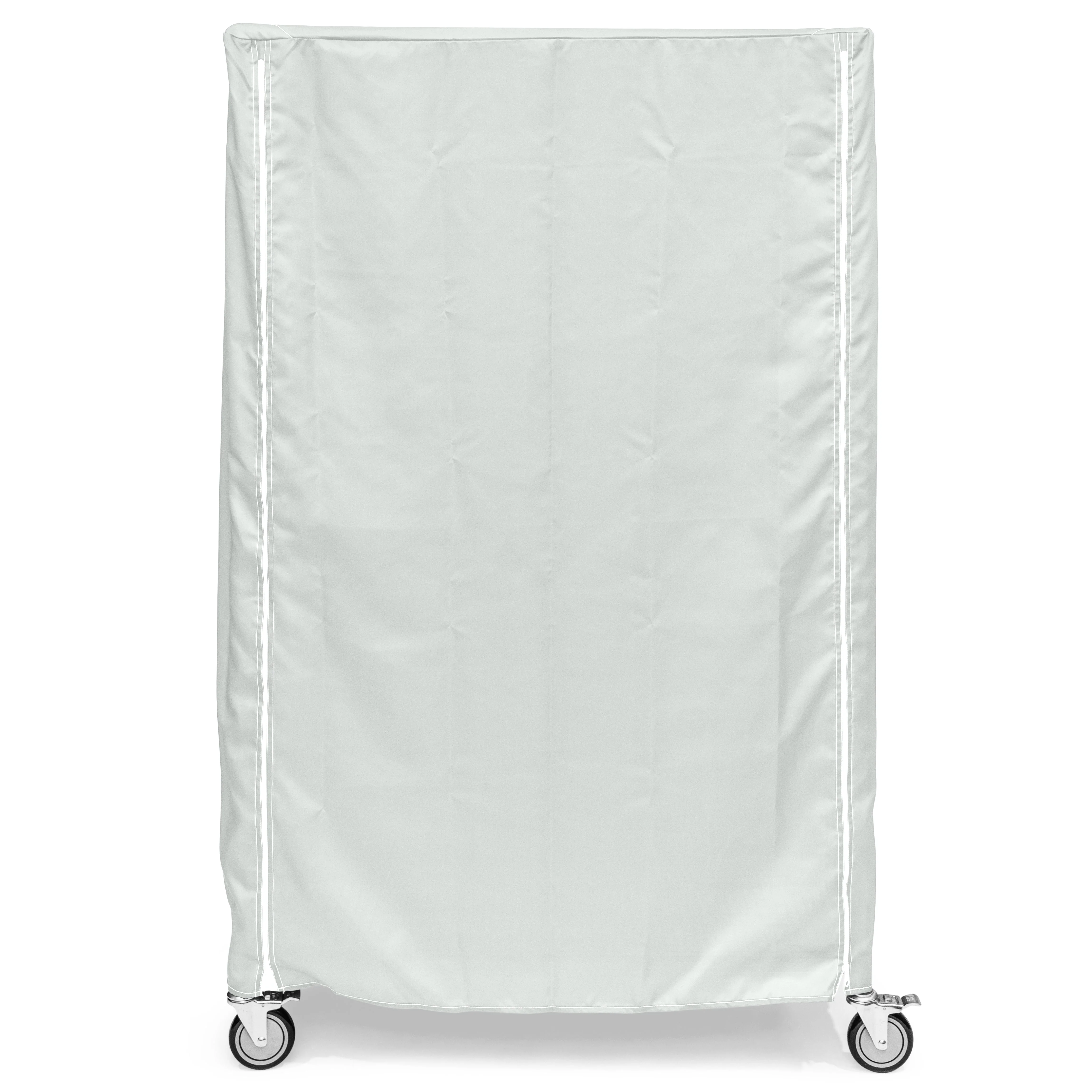 18"d 400 Denier Nylon Cart Covers - White - Image 5