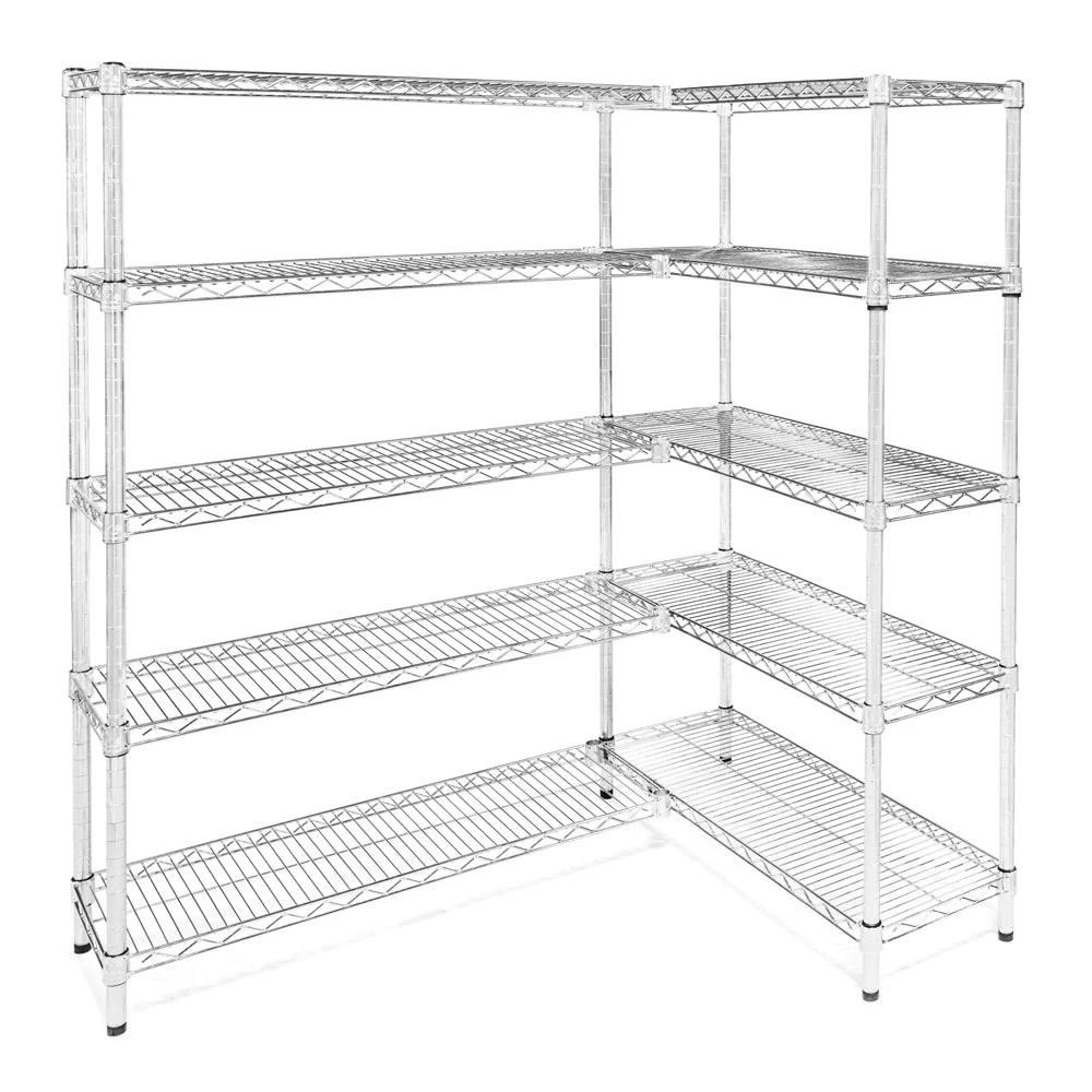 18"d x 42"w Wire Shelving Add-Ons w/ 5 Shelves - Image 2