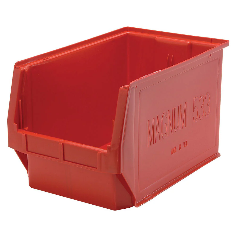 19-3/4"d x 12-3/8"w x 11-7/8"h Magnum Stacking Bins - 3 Pack - Image 10