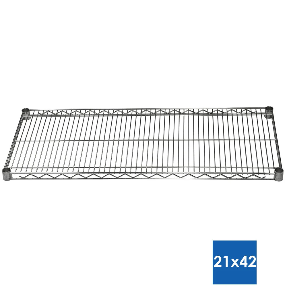 21"d Chrome Wire Shelves - Image 15