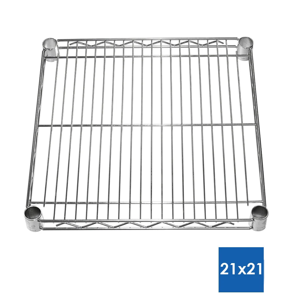 21"d Chrome Wire Shelves - Image 2