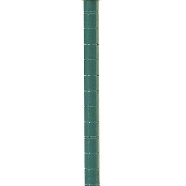 21"d Green Epoxy Wire Shelving with 3 Shelves - Image 3
