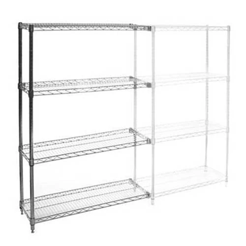 21"d x 48"w Wire Shelving Add-Ons w/ 4 Shelves - Image 3