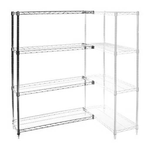 21"d x 60"w Wire Shelving Add-Ons w/ 4 Shelves - Image 11