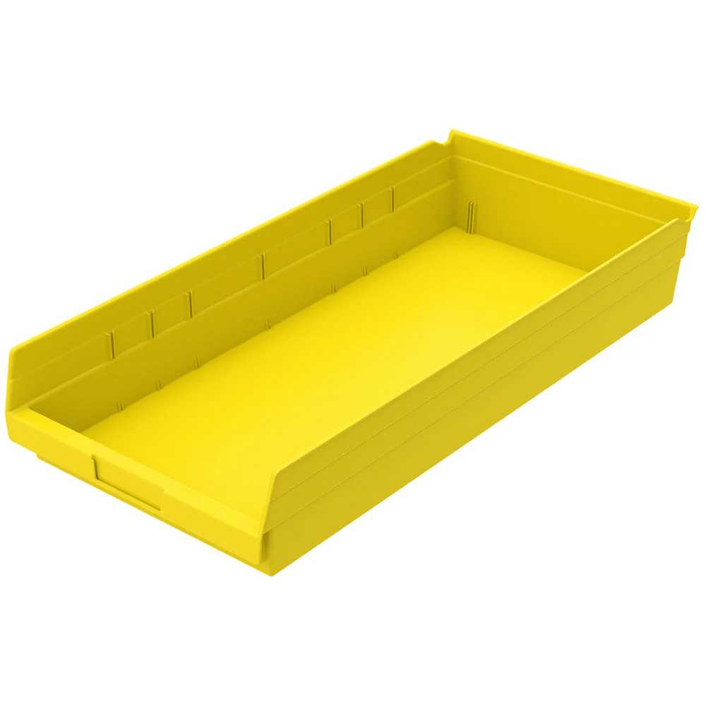 23-5/8"d x 11-1/8"w x 4"h Nesting Shelf Bins - 6 Pack - Image 9