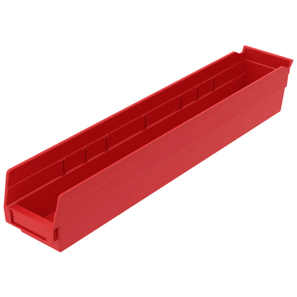 23-5/8"d x 4-1/8"w x 4"h Nesting Shelf Bins - 12 Pack - Image 3