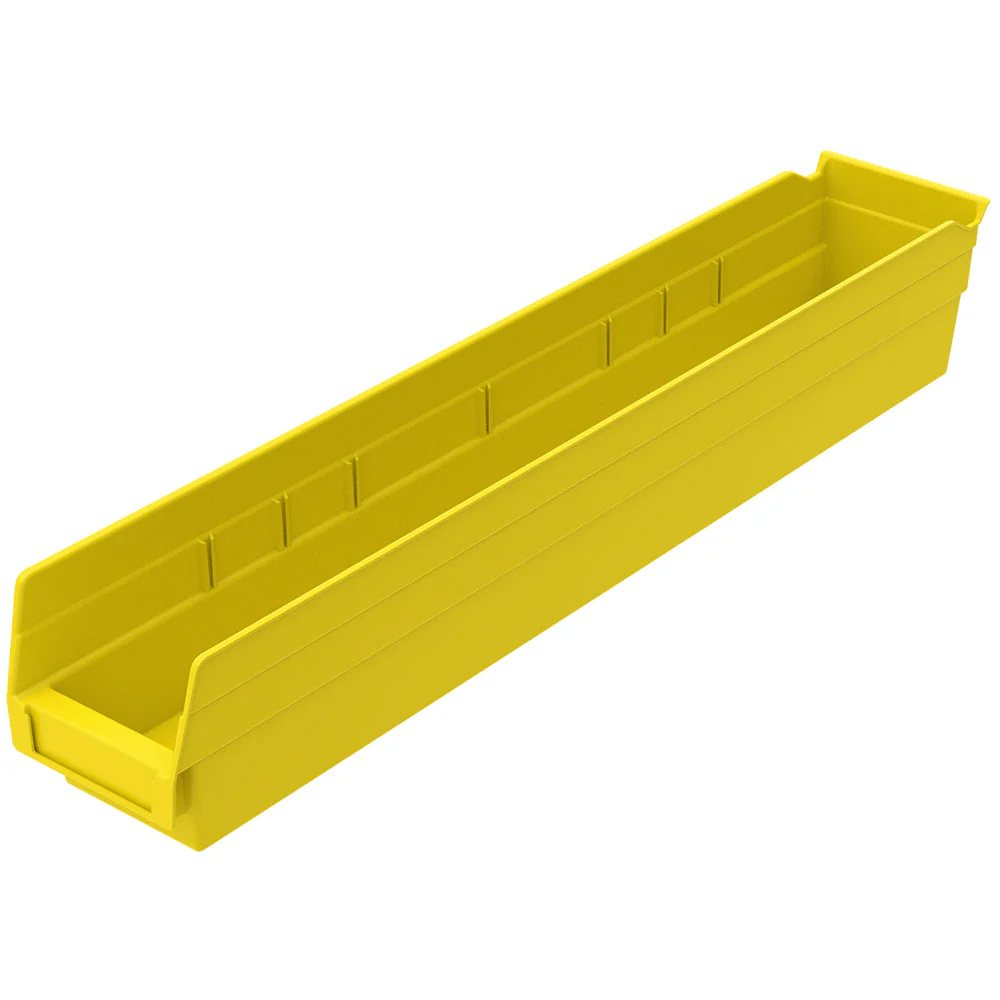 23-5/8"d x 4-1/8"w x 4"h Nesting Shelf Bins - 12 Pack - Image 4