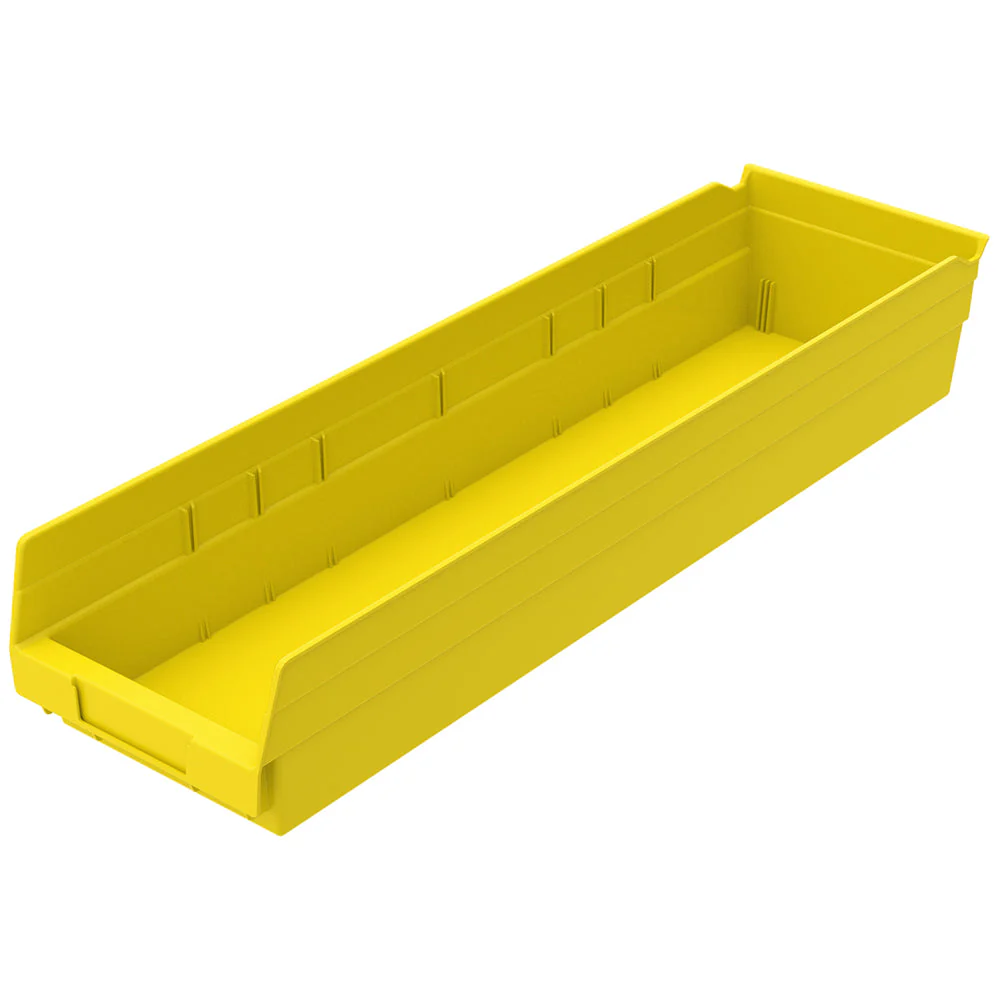 23-5/8"d x 6-5/8"w x 4"h Nesting Shelf Bins - 6 Pack - Image 4