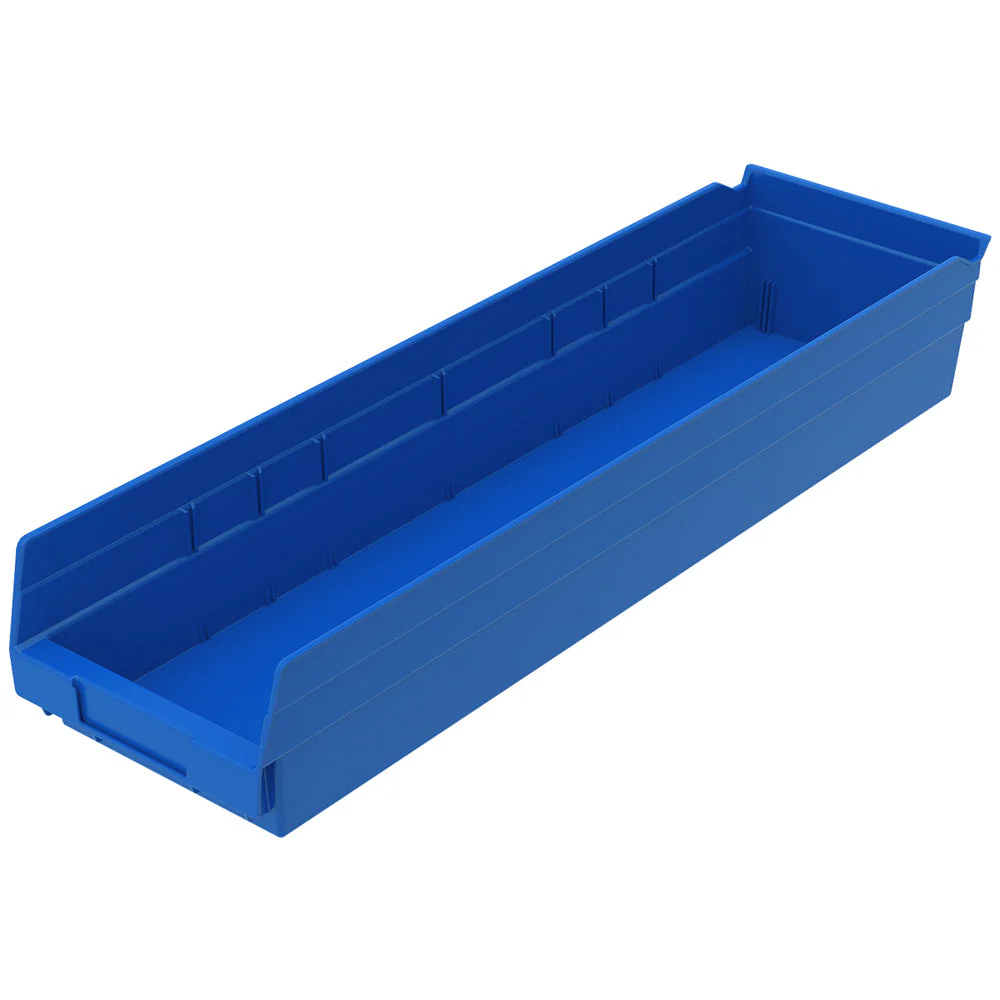 23-5/8"d x 6-5/8"w x 4"h Nesting Shelf Bins - 6 Pack - Image 6