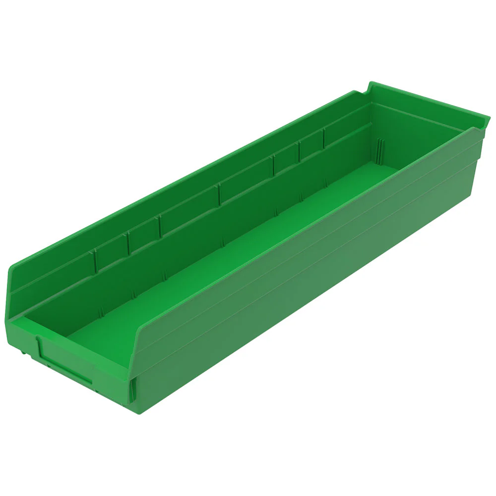23-5/8"d x 6-5/8"w x 4"h Nesting Shelf Bins - 6 Pack - Image 7