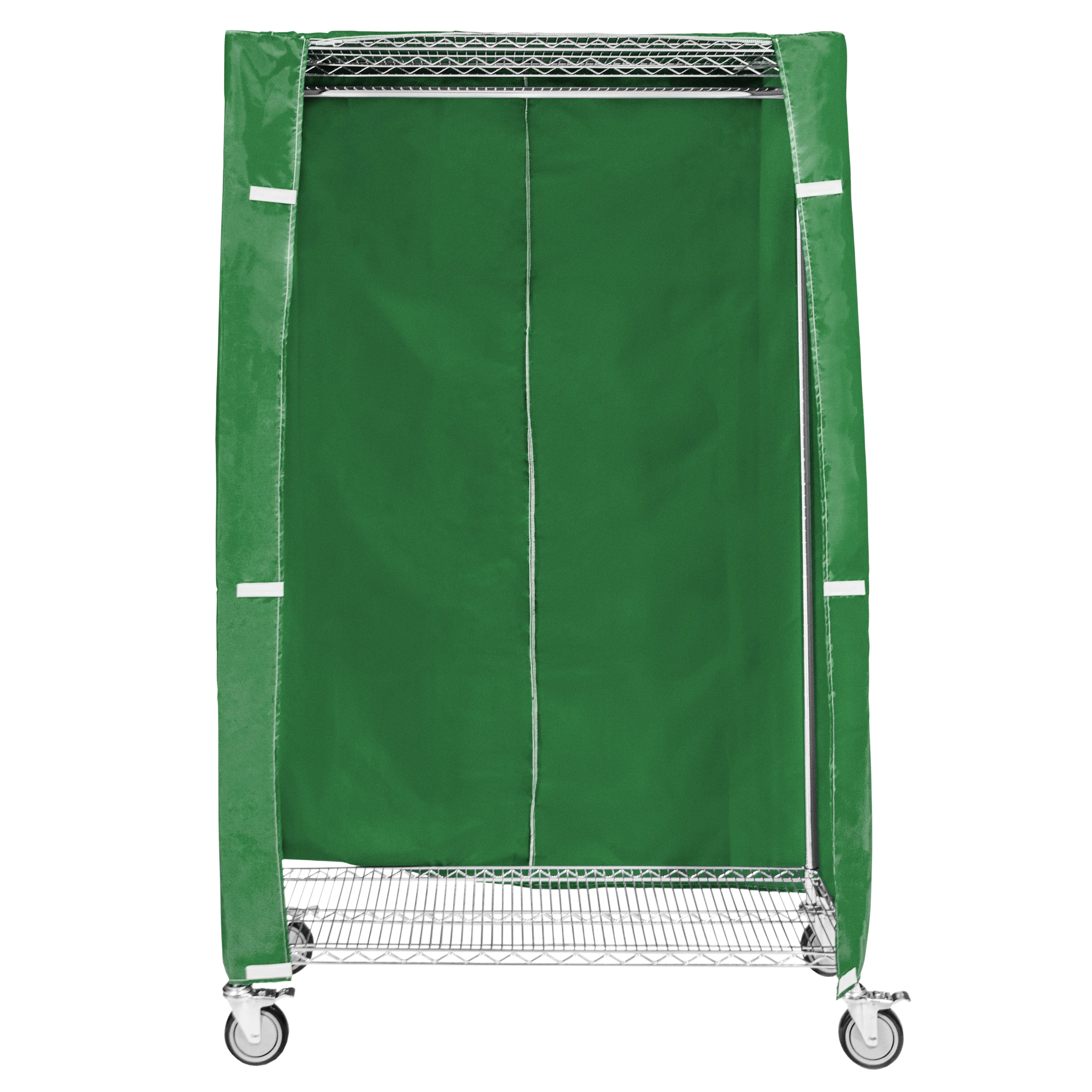 24"d 200 Denier Nylon Cart Covers - Kelly Green - Image 3